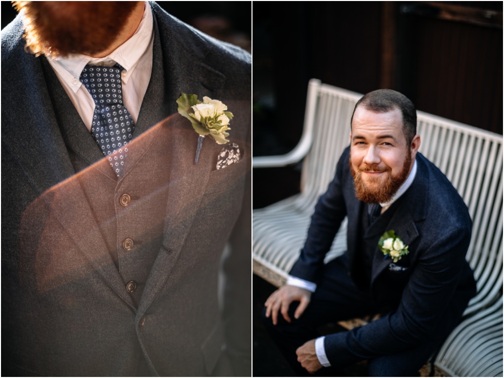 groom portraits Georgetown ballroom wedding