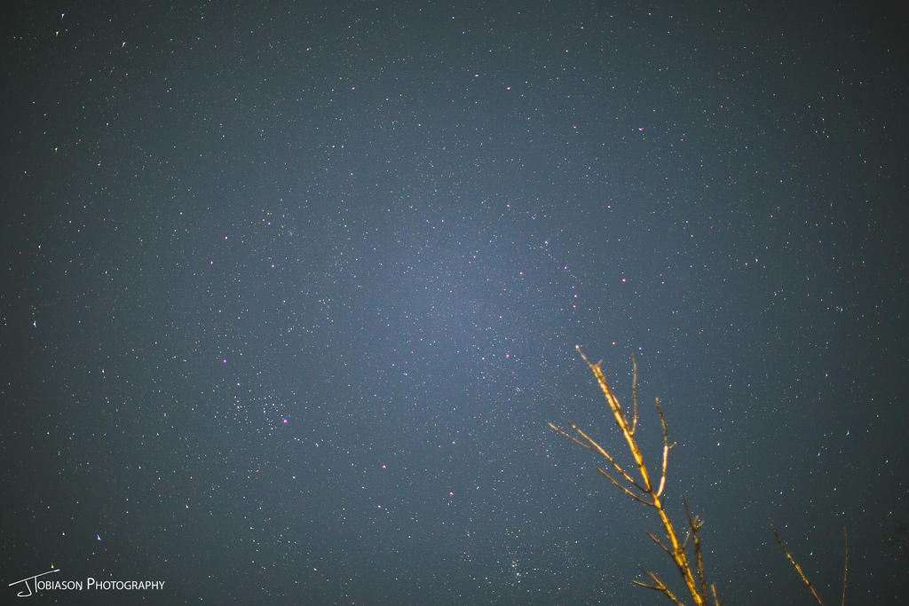 Goldmeyer hot springs night sky
