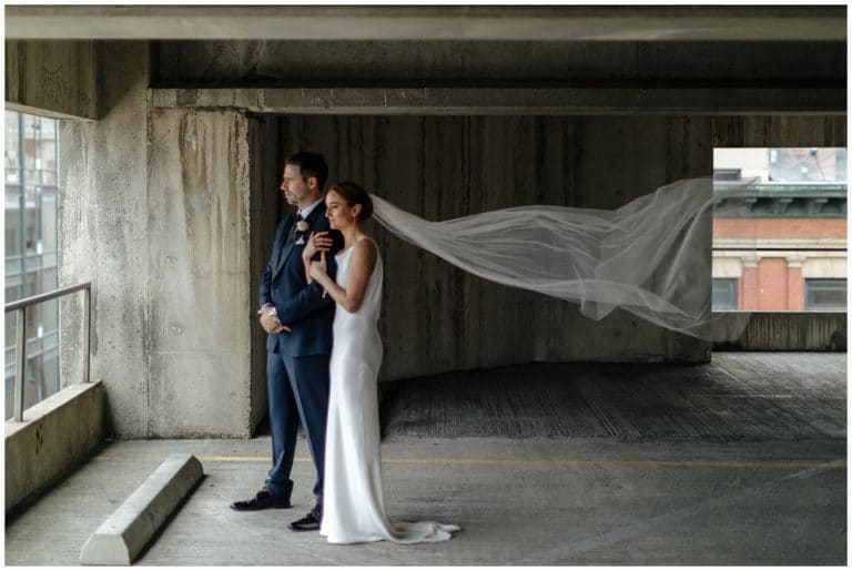 Winter AXIS Pioneer Square wedding | Alexis Hotel | Hannah & Trenton