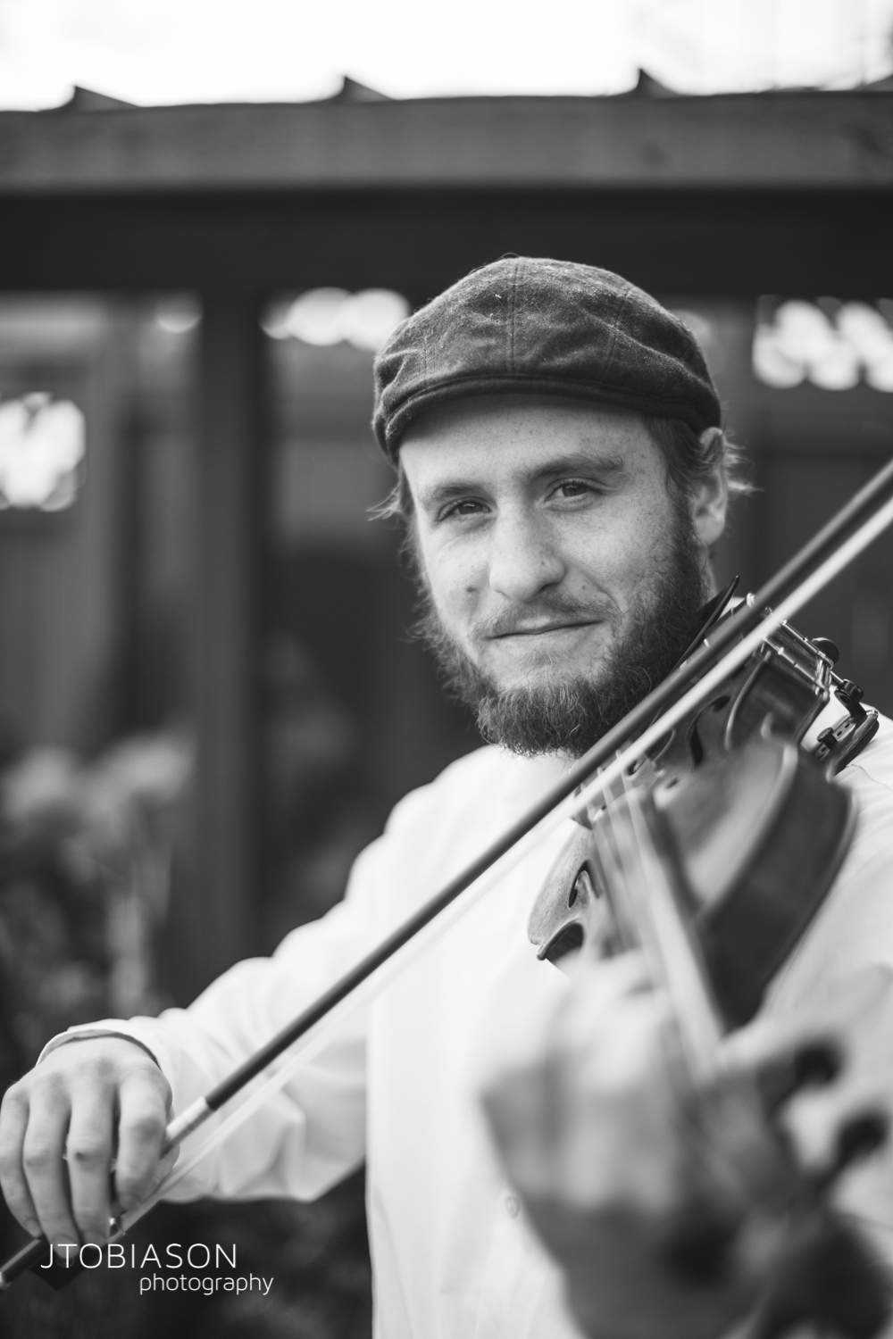 23 - Fiddler smiles at camera photo
