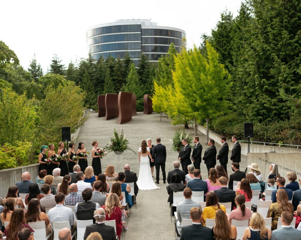 olympic sculpture park wedding ceremony