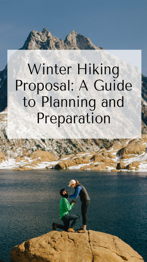 winter hiking proposal: a guide to planning and preparation